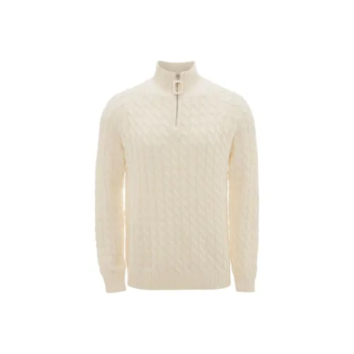JW Anderson Экрю Мужские Свитера