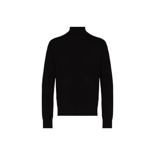 Ermenegildo Zegna Черные Мужские Кашемировые Свитера