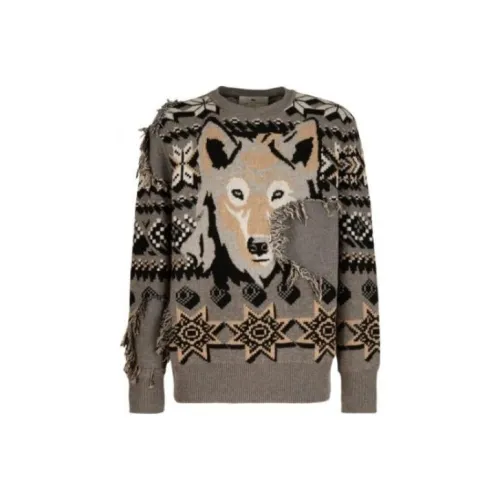 ETRO Серые Мужские Свитера