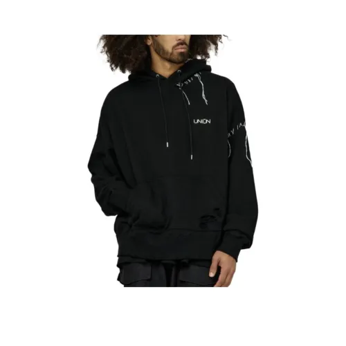 Union DISCOVERED Collaboration Черный Унисекс Свитшоты