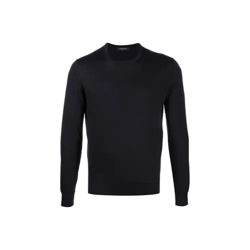 Ermenegildo Zegna Черные Мужские Кашемировые Свитера