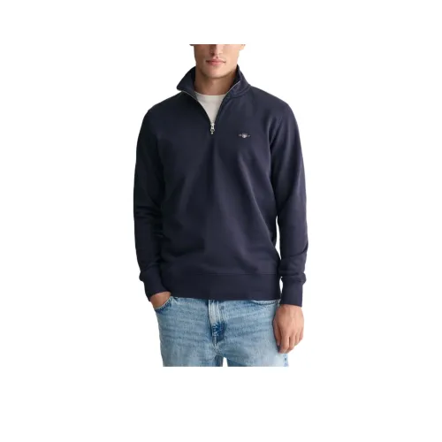 GANT Толстовка Мужская Темно-синяя