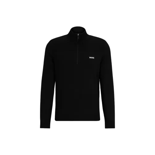 Hugo Boss Черные Мужские Свитера