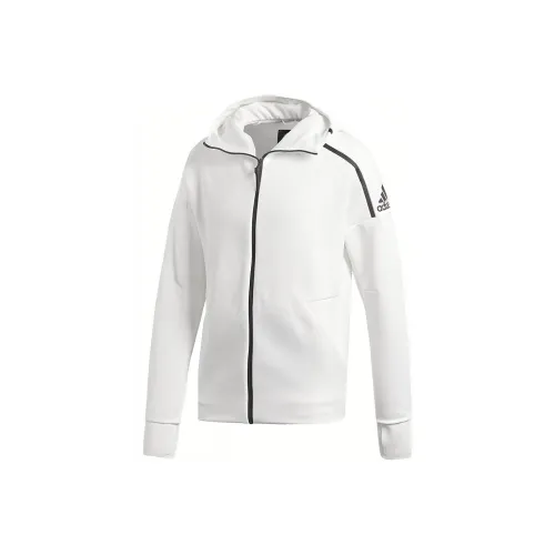 Adidas Z.N.E. Куртка Азиатская версия Осенняя мужская Белая