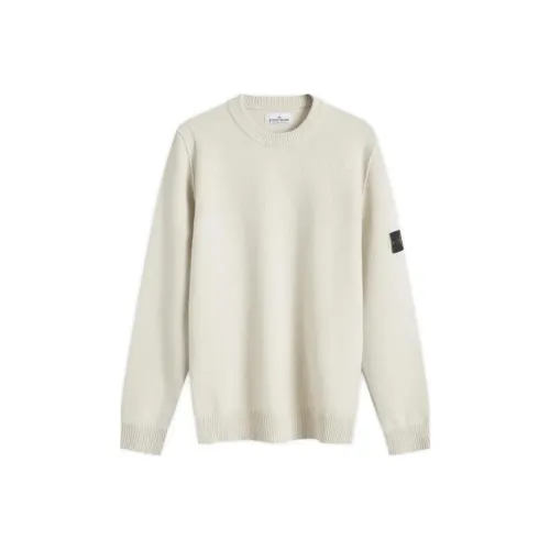 STONE ISLAND Свитер Унисекс Экрю