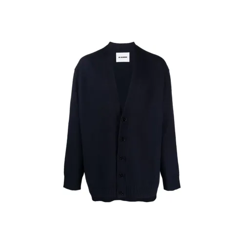 JIL SANDER Midnight Blue Мужские Свитера