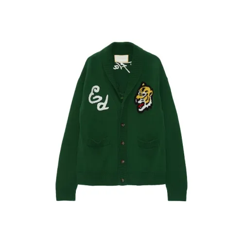 Ed Hardy Мужские Свитера Оливково-Зеленого Цвета