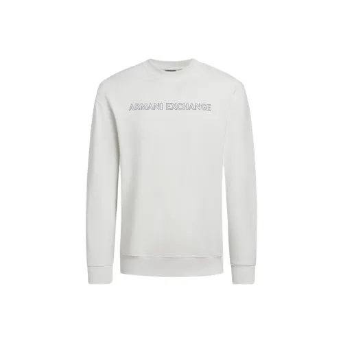 ARMANI EXCHANGEAE FW24 Свитшот Мужской Экрю