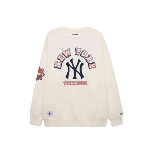 New Era FW24 Свитшот Унисекс Молочно-белый