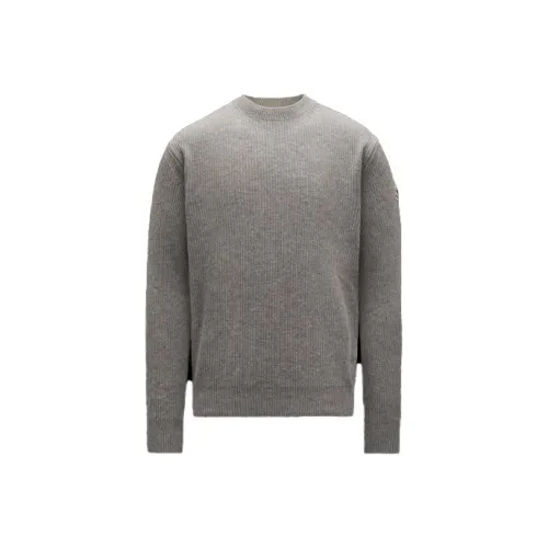MONCLER FW22 Кашемир Свитер Мужской Темно-Серый