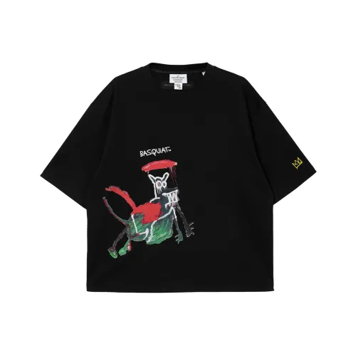JACK JONES· x Jean Michel Basquiat T-Shirt Мужской E40 Черный