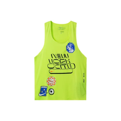 Nike Майка Мужская Неоново-Желтая