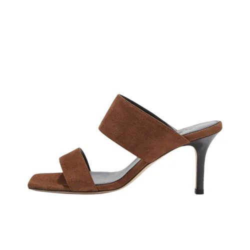 Aeyde Слипоны 7,5 см Женские Коричневые