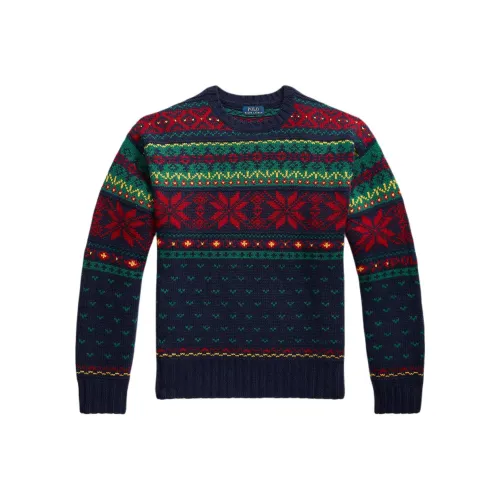 Polo Ralph Lauren FW24 Свитер Мужской Морской Синий