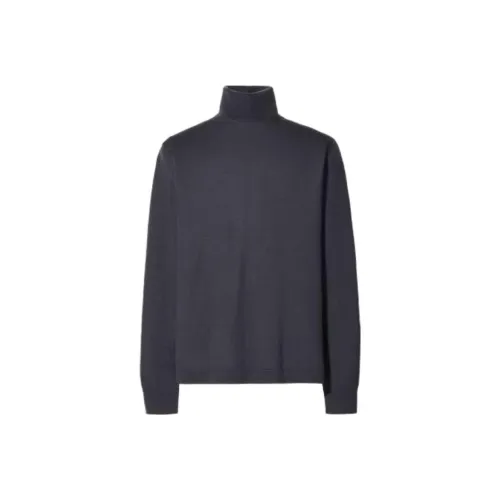 UNIQLO Jil Sander Collaboration Серый Мужской Кашемировые Свитера