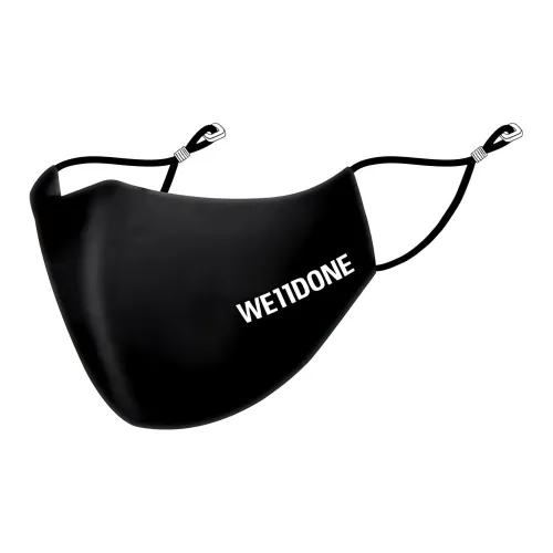 WE11DONE Легкие Прозрачные Маски для лица Унисекс Многоцветные