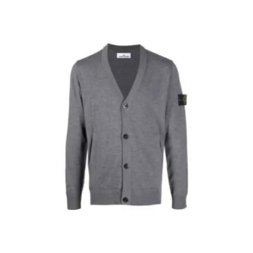 Stone Island Серые Мужские Свитера
