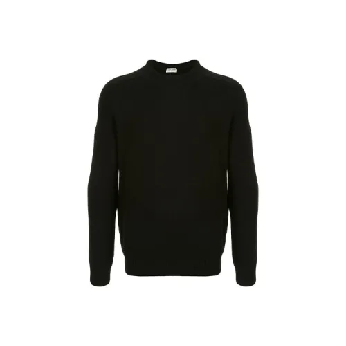 SAINT LAURENT Черные Мужские Кашемировые Свитера
