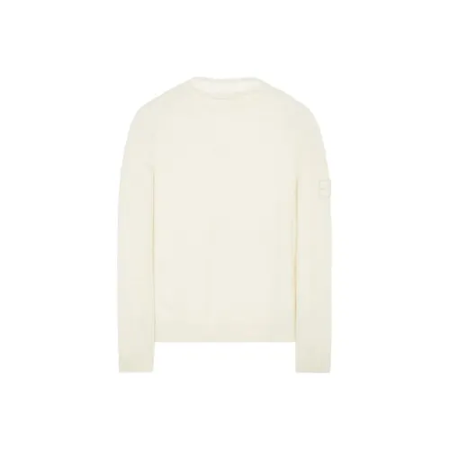 Stone Island Ghost Collection Белый Мужской Кашемировые Свитера