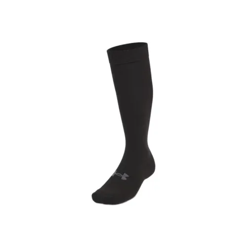 Under Armour Тактический 1 шт Черный/Замковый камень 002 Унисекс Колено высокие Носки