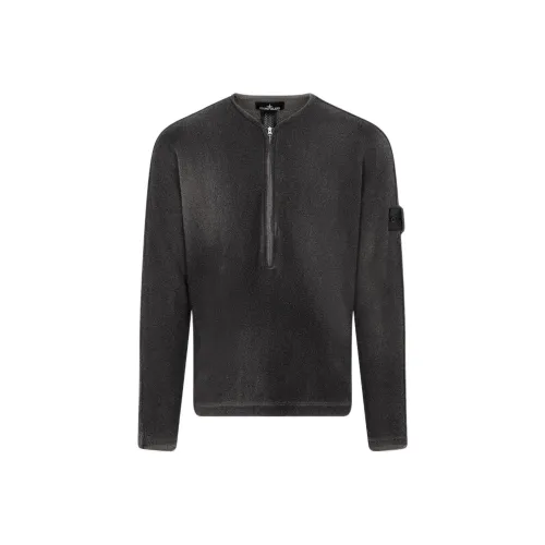 Stone Island Tin Gray Мужские Свитера