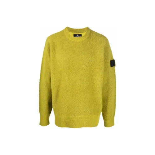 Stone Island Зеленые Мужские Свитера