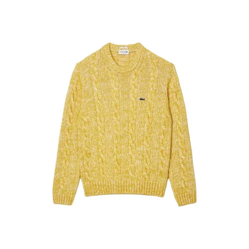 LACOSTE Желтый Унисекс Свитеры