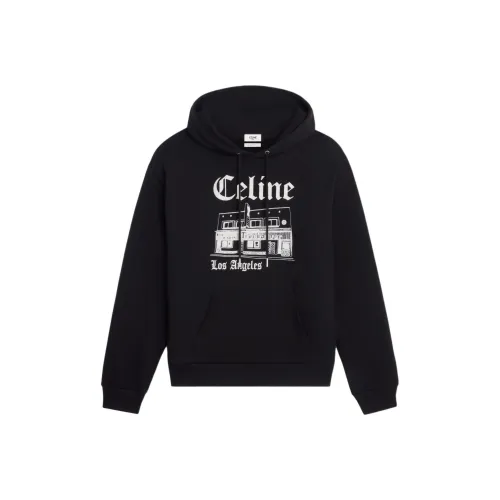 CELINE FW24 Свитшот Мужской Черный