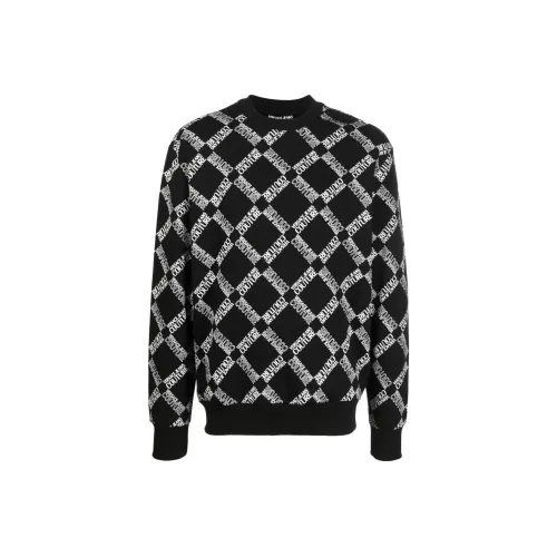 VERSACE JEANS COUTURE Черные Мужские Свитера