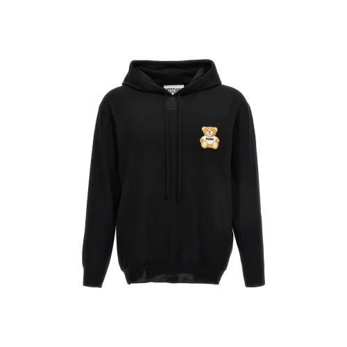 MOSCHINO Мужские черные свитеры