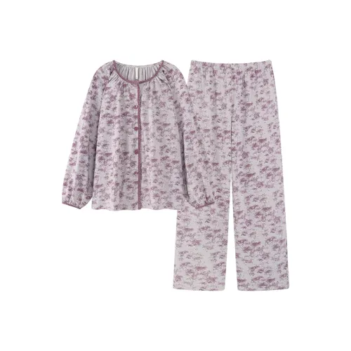 ROMANTIC·SPRING Пижамный комплект женский фиолетовый