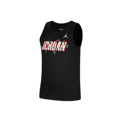 Джордан Черный Мужские Майки