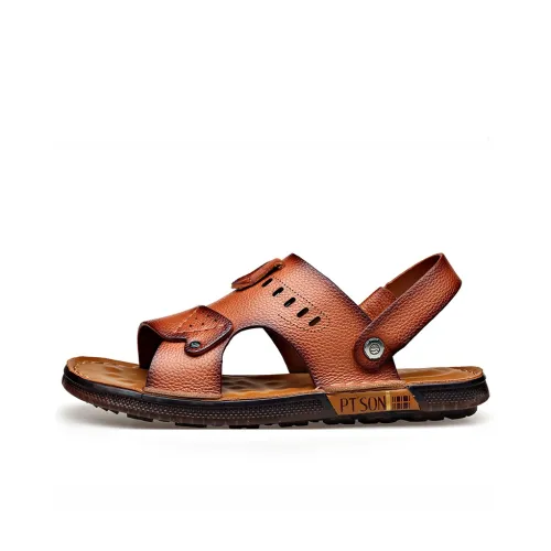 PT'SON Пляжные сандалии Мужские Желтые