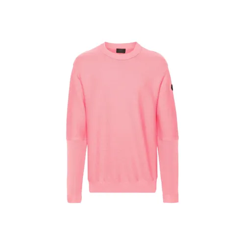 Moncler Свитер Мужской Фламинго-Розовый Красный
