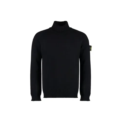 Stone Island Черные Мужские Свитера