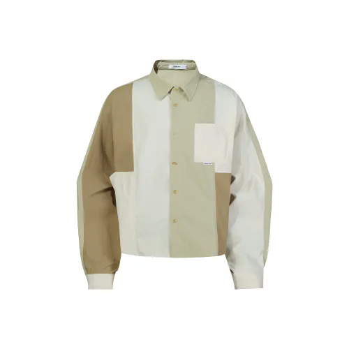 GUUKA TECH Рубашки экрю унисекс