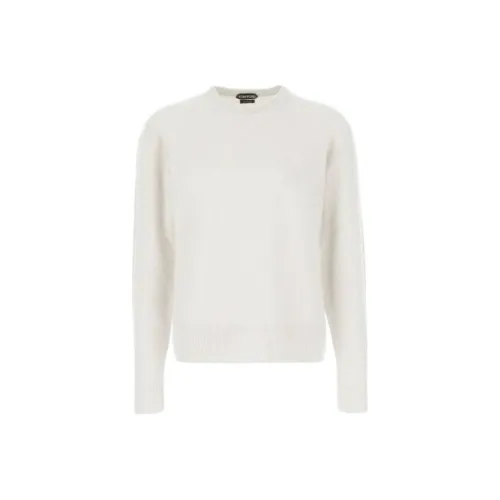 TOM FORD Белые Мужские Свитера