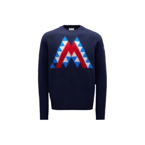 Moncler SS22 Свитер Мужской Морской Синий