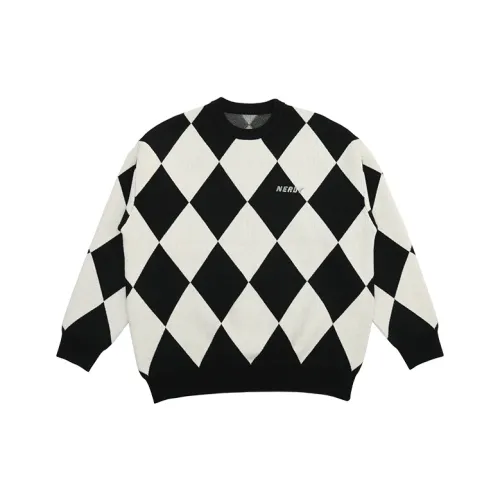 Nerdy Черный Унисекс Свитеры