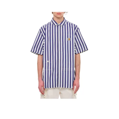 JUNYA WATANABE Рубашка Мужская Синяя Белая