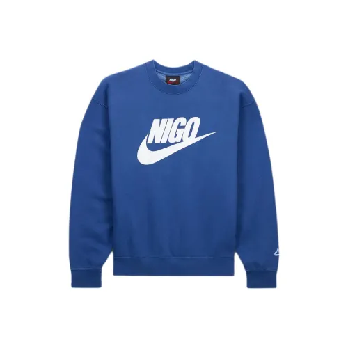 Nike x Nigo FW24 Свитшот Унисекс Морской Синий