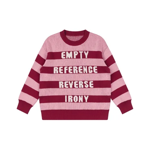 EMPTY REFERENCE Розовый Унисекс Свитеры