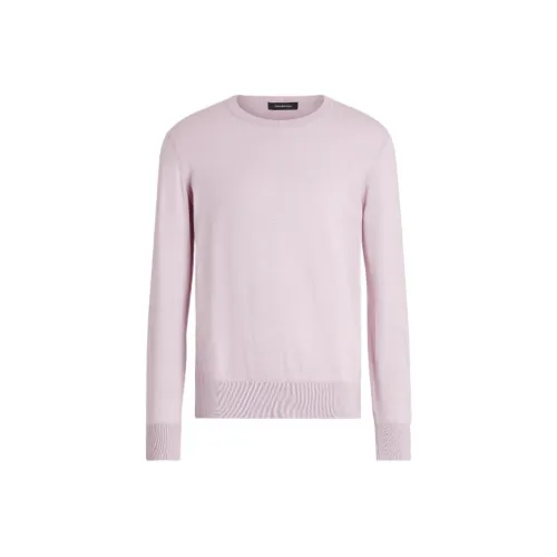 Ermenegildo Zegna Розовые Мужские Кашемировые Свитера