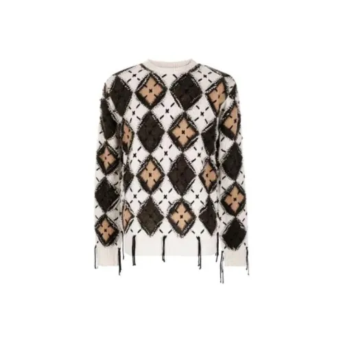 AMIRI FW22 Кашемир Свитер Мужской Умбра