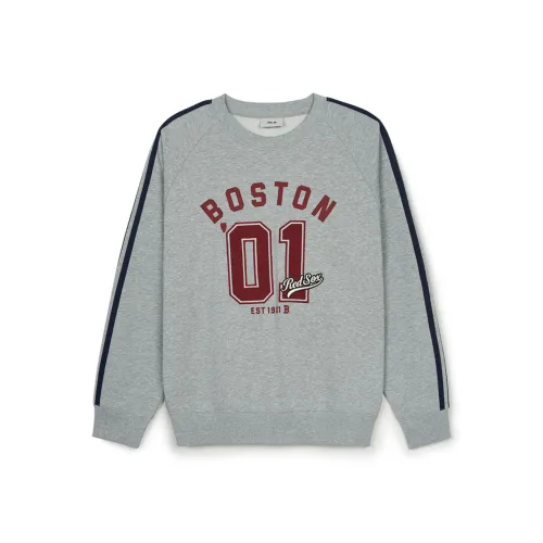 Mlb Base Logo BOSTON REDSOX FW24 Толстовка Унисекс Серый
