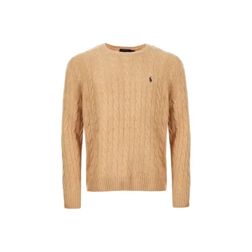 Polo Ralph Lauren Коричневый Мужской Кашемировый Свитер