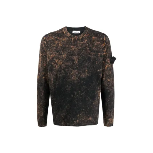 Stone Island Черные Мужские Свитера