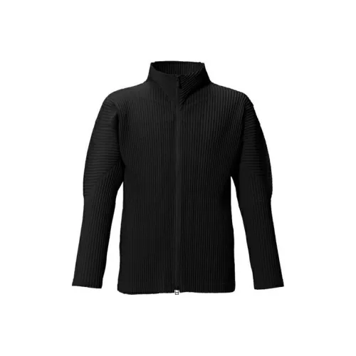 Homme Plissé Issey Miyake Черные Мужские Свитера