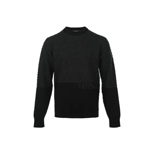 VERSACE FW22 Трикотаж Мужской Темно-Серый