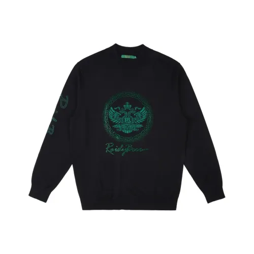 Raidy Boer Черные Мужские Свитера